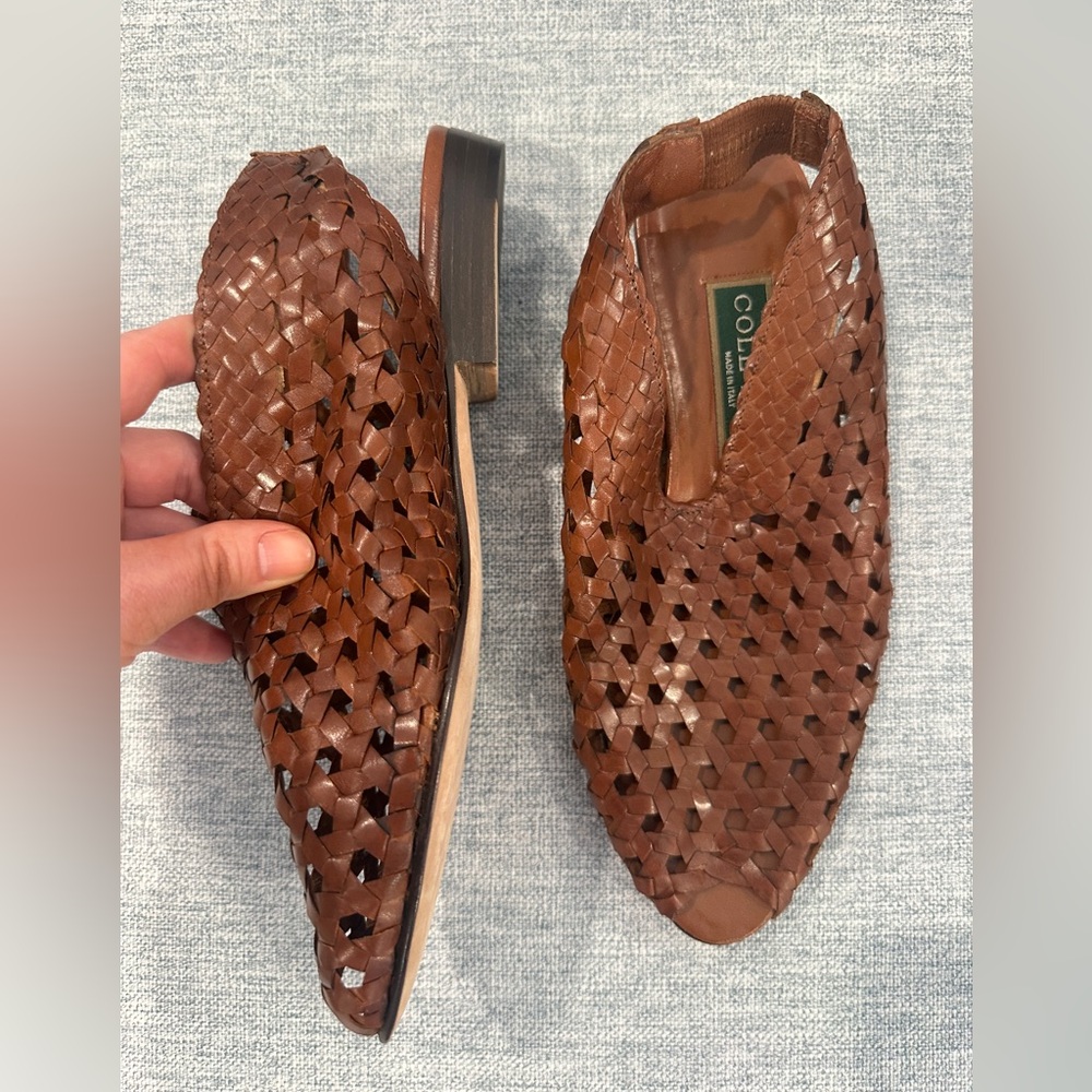 Cole Haan Woven Slingbacks - Picture 2 of 5